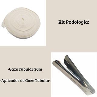 Kit Gaze Tubular 20m + Aplicador Gaze