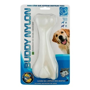 Brinquedo Pet Mordedor Resistente Nylon Ossão Buddy Toys em Oferta na Shopee