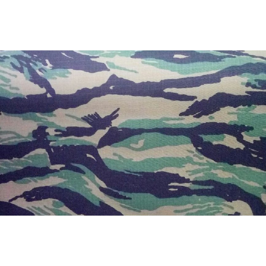 Metro De Tecido Camuflado Rip Stop Tiger Shopee Brasil