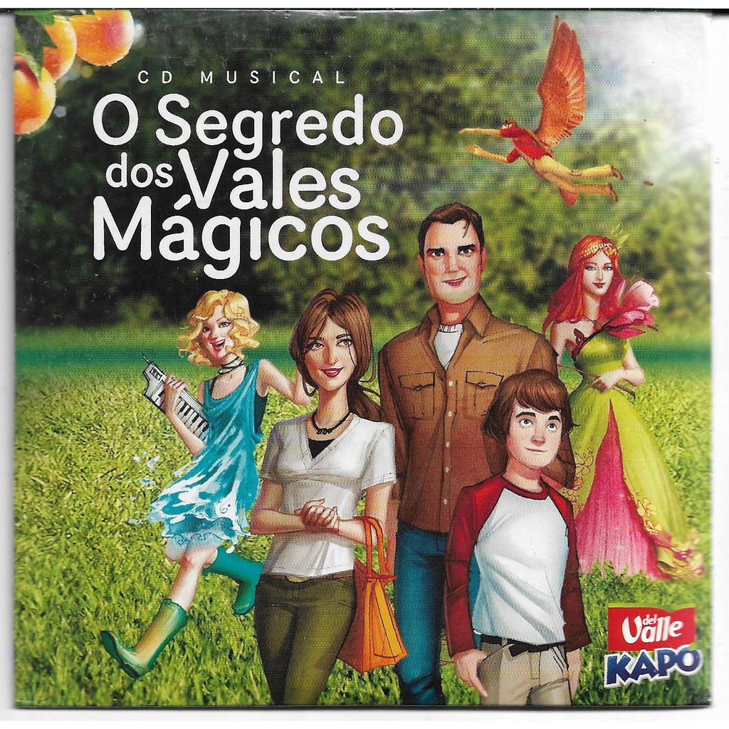 CD Lacrado O Segredo Dos Vales Mágicos - Original Novo Capa Envelope Lacrado De Fábrica
