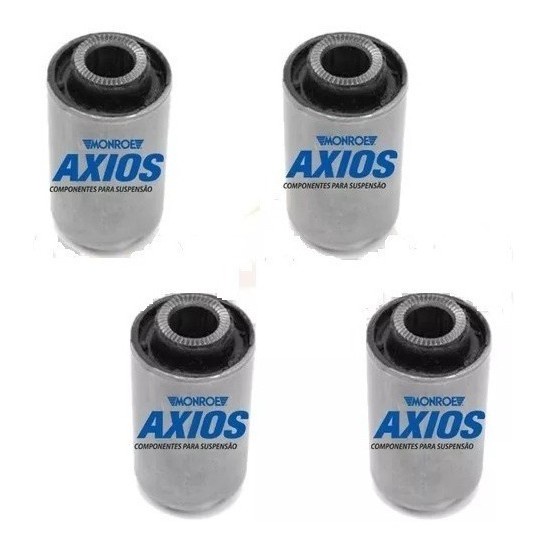 04 Buchas Feixe Mola Traseiro S10 Blazer - Original Axios