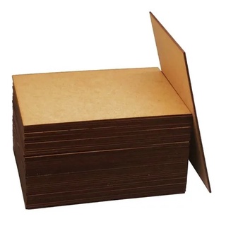 Kit com 20 chapas de MDF tamanho A4 20x28cm Corte Computadorizado Chapa para Adesivo, Chapa para Sublimação Placa de Mdf Plaquinha