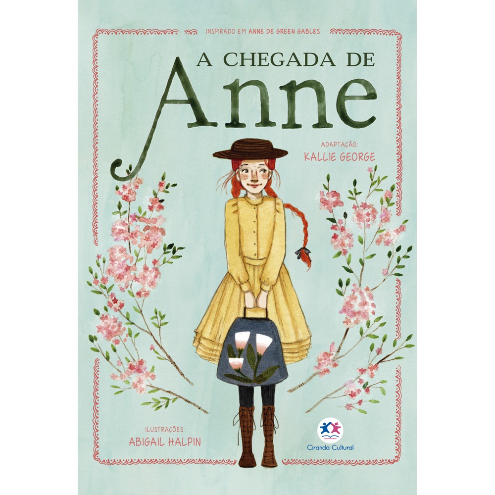 Livro - A chegada de Anne - Capa comum