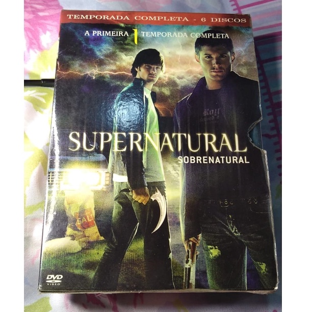 box dvd supernatural 1 temporada