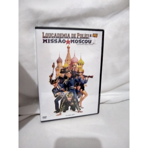 Dvd - Loucademia de Polícia 7 - Missão Em Moscou - Original Novo Lacrado