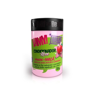 Condicionador Rosé Vinagre de Maçã Brilho Espelhado 300g - YAMY!