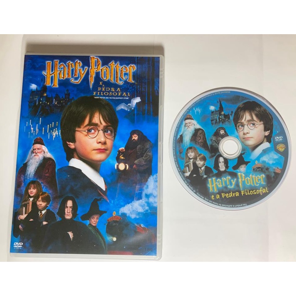 Dvd Harry Potter Coleção Completa 8 Discos Dublado E Legenda