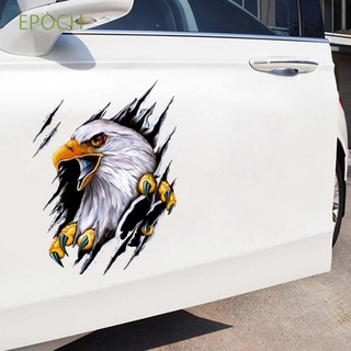 EPOCH Personalidade Águia Etiqueta Do Carro Criativo Motocicleta Decalque 3D Simulação Etiqueta Do Carro Styling Acessórios Universal Auto-Adesivo À Prova D 