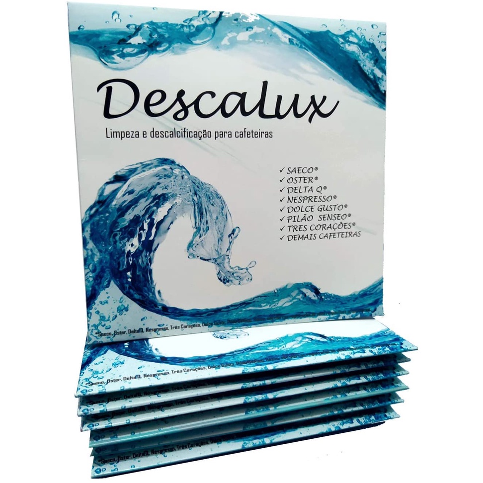 Descalcificante Descalux Nespresso Dolce Gusto Tres