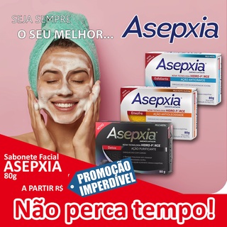 Asepxia Sabonete Facial 80g - TODOS OS TIPOS