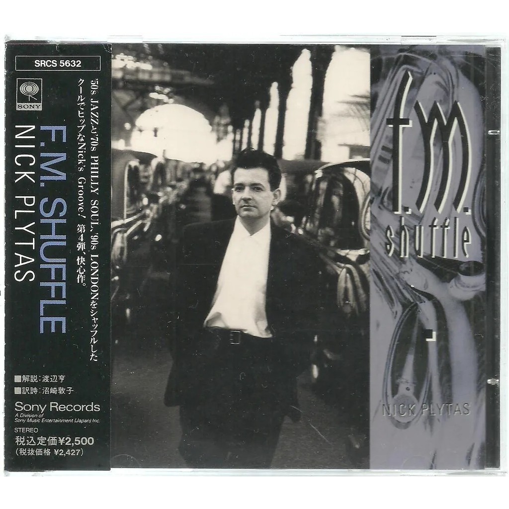 Cd Nick Plytas - Fm Shuffle ( C/obi ) Japones Sony 1991