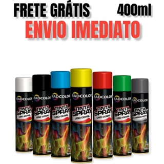 Tinta Spray Todas As Cores 400ml Uso Geral  e Metálicas Promoção em Oferta na Shopee