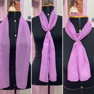 Echarpe Lilás Lavanda - Padrão Uniforme/congresso/igrejas/empresas