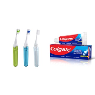 Kit Colgate MPA 30 Gramas + Escova Condor (2 Unidades) em Oferta na Shopee