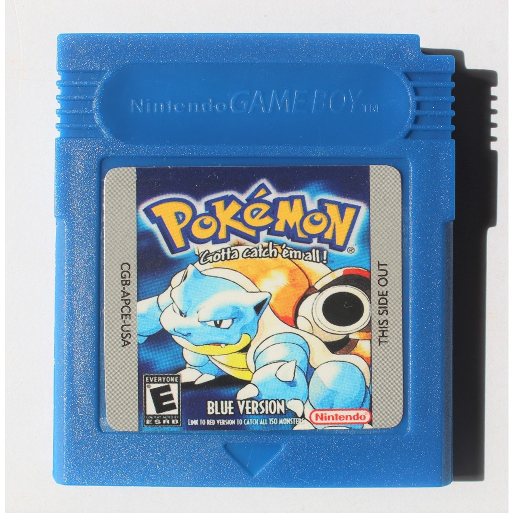Pokémon Blue Version Game Boy Color Gbc Gba Game Boy Advance
