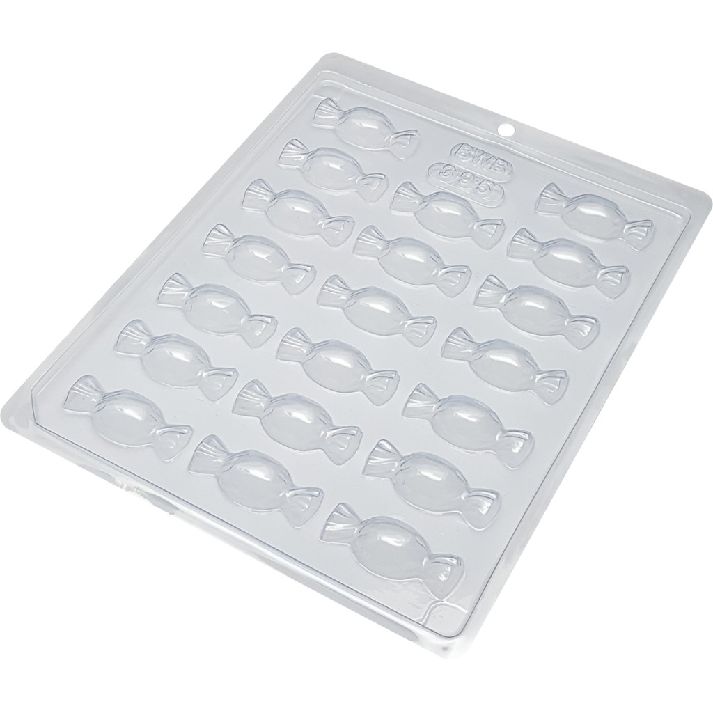Forma Simples Bombom Balinha 395-(B2) em Acetato BWB Para Bombom e Doces de Chocolate e Confeitaria - Home & Living