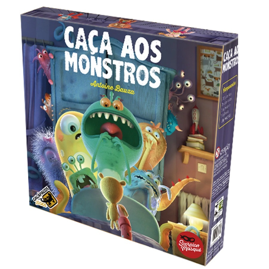 Caca aos Monstros - Jogo de Tabuleiro - Galapagos ( PT)