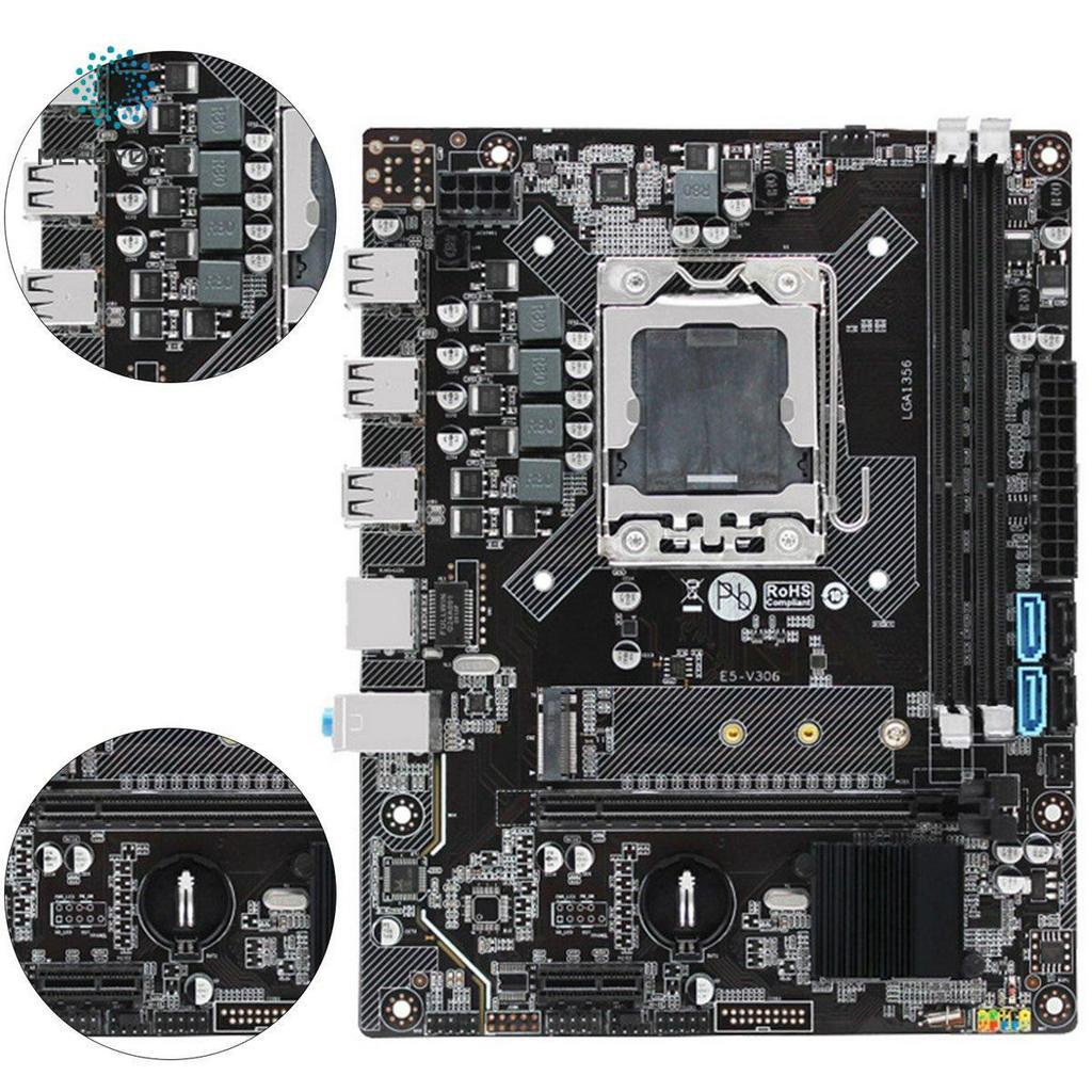 Conjunto De Placa Mãe X79 Com Xeon Lga 1356 E5 2420 Cpu 2 Unidades X 4 Gb 8 Gb 1333 Mhz Pc3