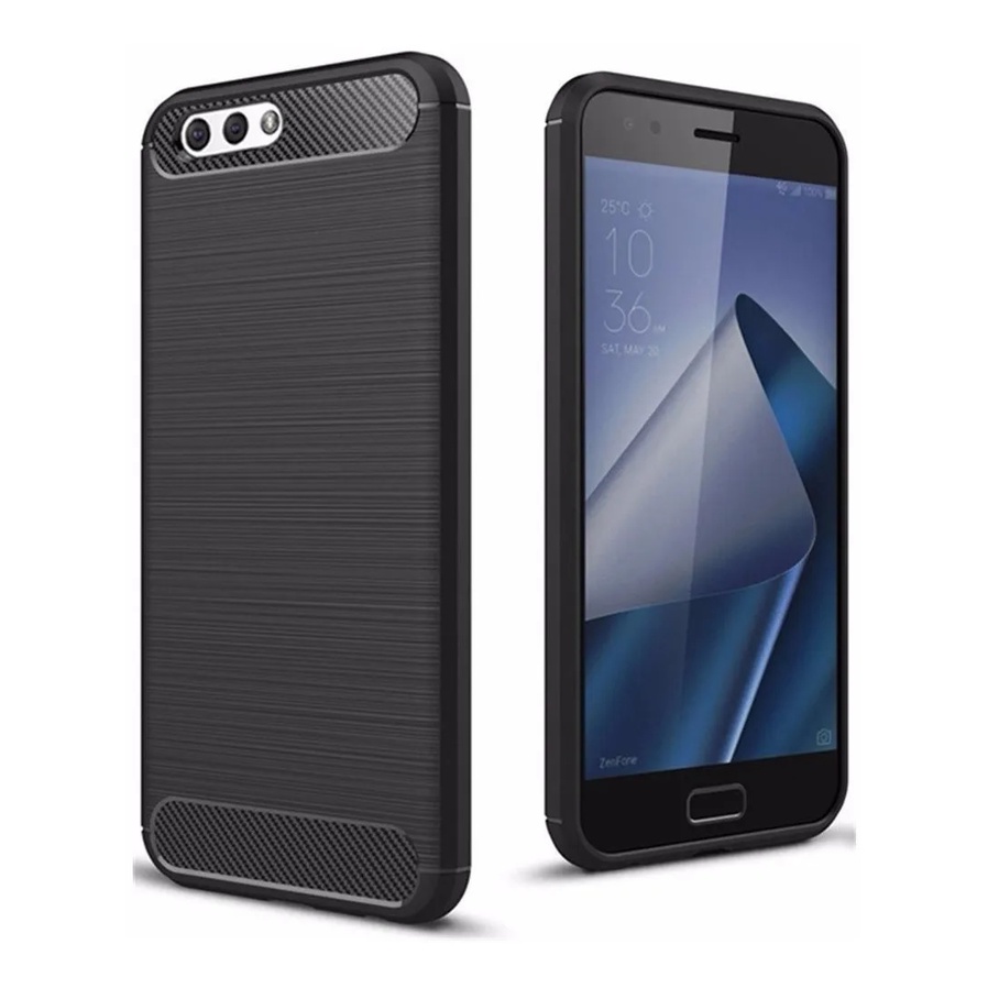 Capa Asus Zenfone 4 (ZE554KL) (Tela 5.5) Carbon Fiber Anti Impacto