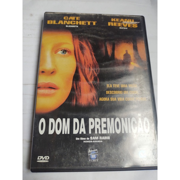 Dvd O Dom da Premonição Midia Dourada Otimo Estado