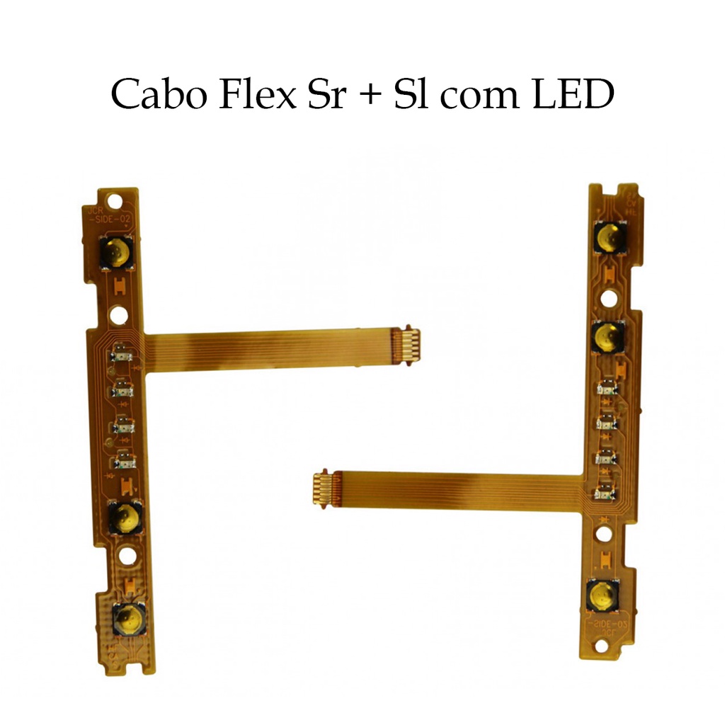 Kit Cabo Flex Botão Sl + Sr Com Led do Joy-Con Para Nintendo Switch em Oferta na Shopee