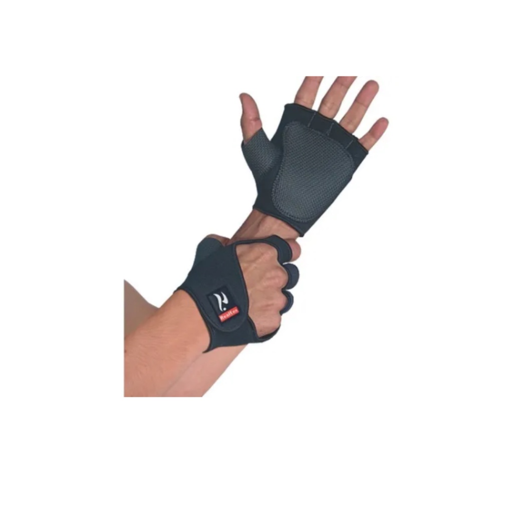 Luva Protetor De Palma Com Polegar Realtex Treino Cross Fit