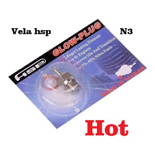 Vela Glow Plug Hsp N3 ou N4 Hot / Quente Aeromodelos Automodelos