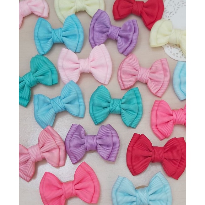 Laço duplo gorgurão para Pet - 5 pares