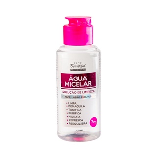 Agua micelar FaceBeautiful 100ml 7x1 Limpa, Demaquila, Tonifica, Purifica, Hidrata, Refresca em Oferta na Shopee