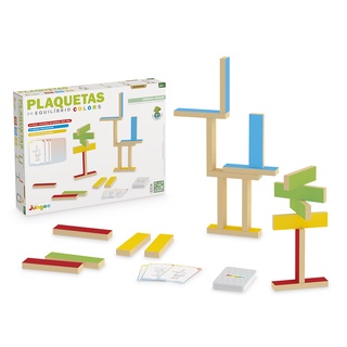 Jogo Plaquetas De Equilíbrio Colors 636 - Junges em Oferta na Shopee