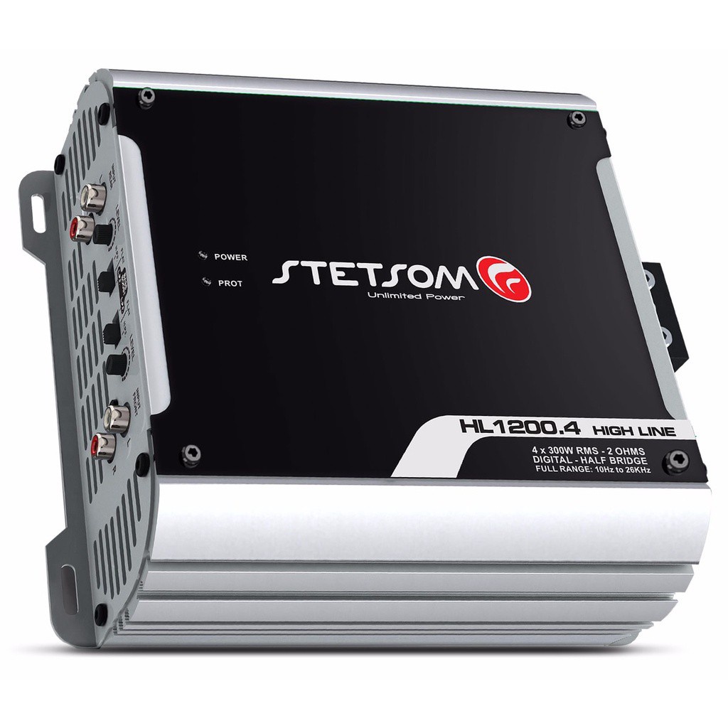 Modulo Amplificador Stetsom Hl 1200.4 1200w 4 Canais 2 Ohms | Shopee Brasil