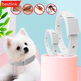 BESTLINK Coleira Antiparasitária Para Animais De Estimação 15/19 Polegadas Anti-Pulgas Repelente De Ácaros Cães Gatos Suprimentos De Deslocamento B6O1