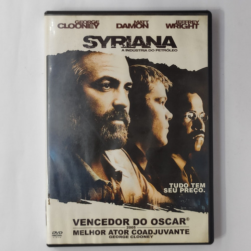 Dvd Syriana - George Clooney, Matt Damon Filmes Em Dvd
