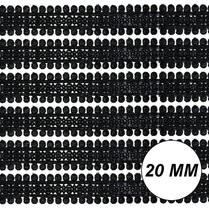 Renda Guipir - Entremeio - CHL-616 2.0 Cm -  Rolo C/13.7 Metros
