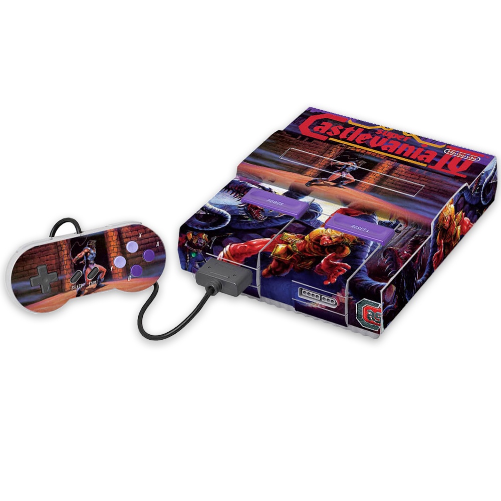 Skin Super Nintendo Adesivo - Super Castlevania 4