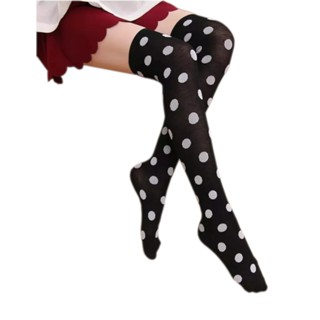 Meia Calça Bolinha 7/8 Fantasia Cosplay Retrô Vintage Ano 60 Preta em Oferta na Shopee