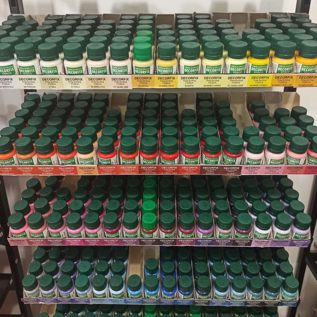 TINTA ACRÍLICA FOSCA DECORFIX 37ml - Anúncio 3