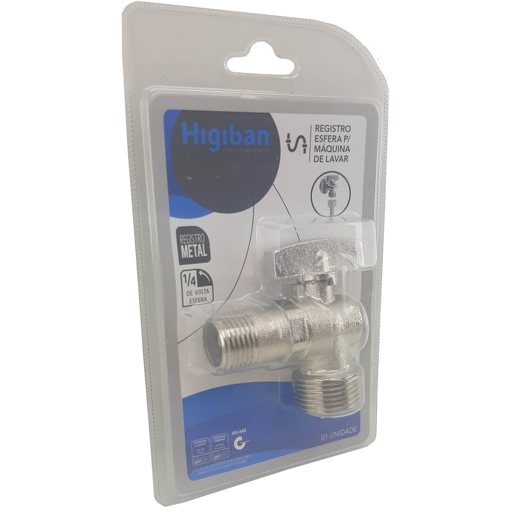 Registro Torneira Para Maquina De Lavar Roupa Ou Louças