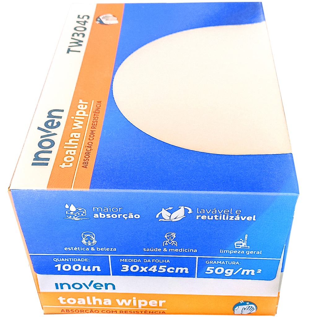 Toalha Descartavel Manicure Pedicure Multiuso Inoven Alta Absorção 30x45cm 100 unidades em Oferta na Shopee
