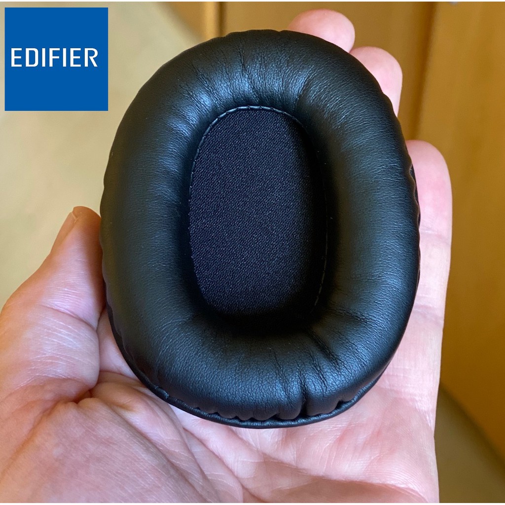 Espumas de couro para reposicao no fone edifier w800bt-pronta entrega em sp