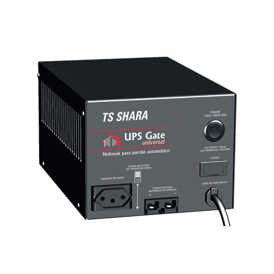 Nobreak Portão Eletronico Ups Gate Bivolt Universal 1200va