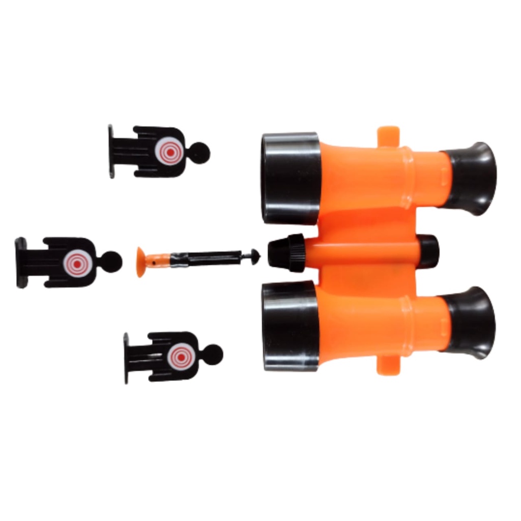 Binóculo Lança Dardo Com Alvos - Brinquedo