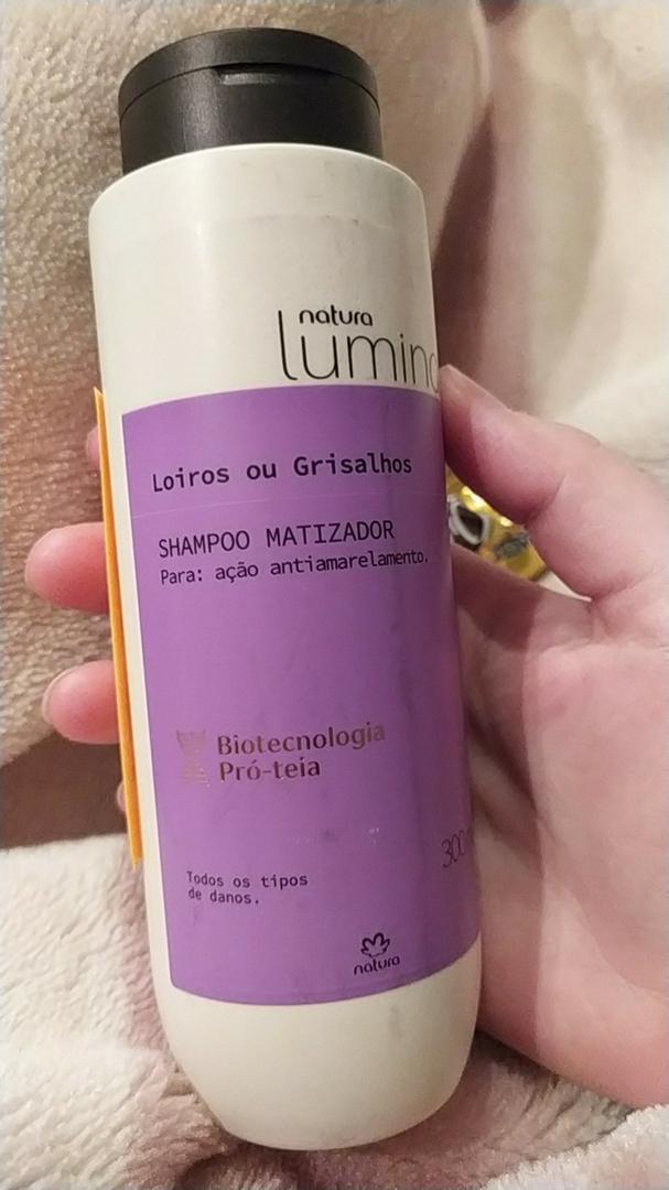 Natura Lumina Shampoo Matizador 300ml | Shopee Brasil