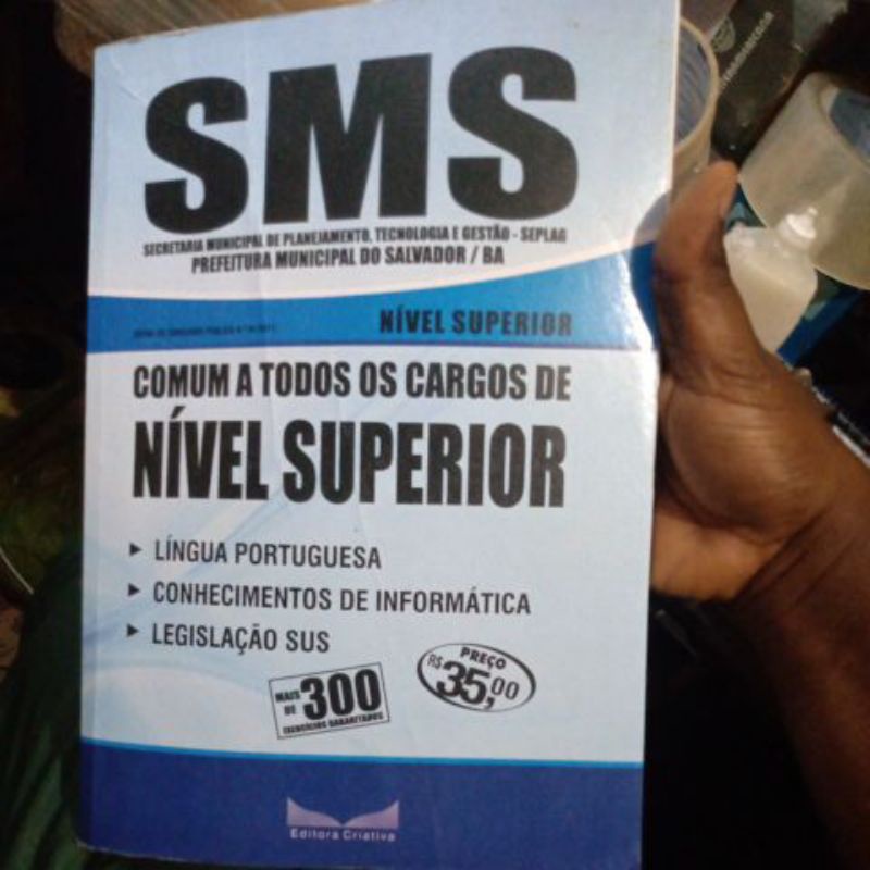 Livro - SMS Salvador/BA: Nível superior - Comum a Todos os Cargos de Nível superior