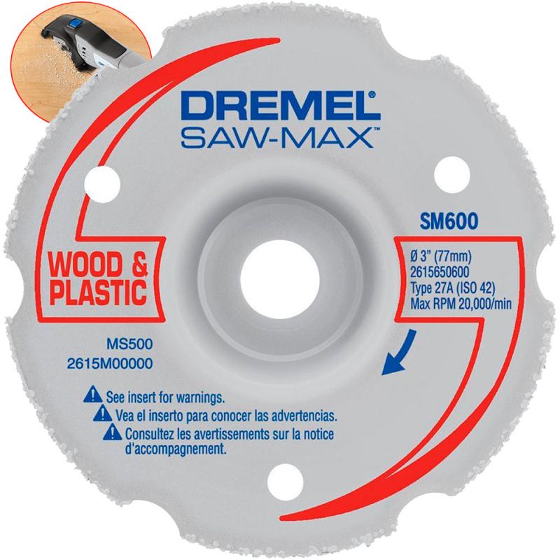 Disco de Corte Multiuso para Dremel SAW MAX DSM600 DREMEL em Oferta na Shopee