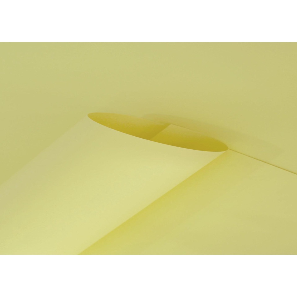 Papel Color Plus 180g 30,5 x 30,5 cm Macedônia - Amarelo Claro - 30 Folhas - Antigo Candy Plus Abacaxi