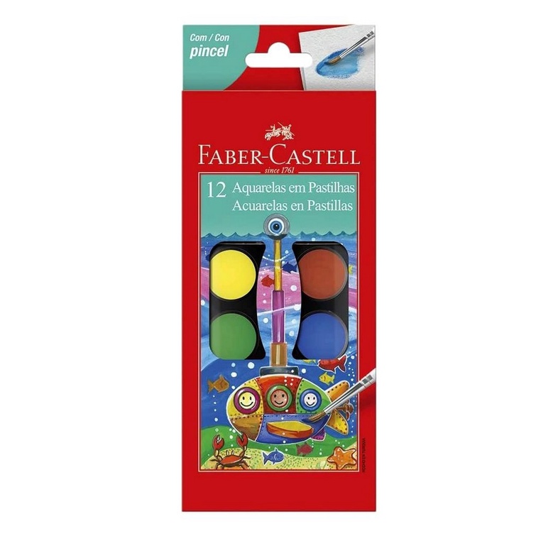 Estojo de Aquarela Faber Castell: Onde Comprar | BuscaProdutos