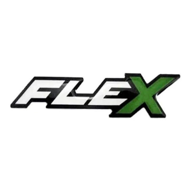 emblema letreiro resinado flex linha Ford