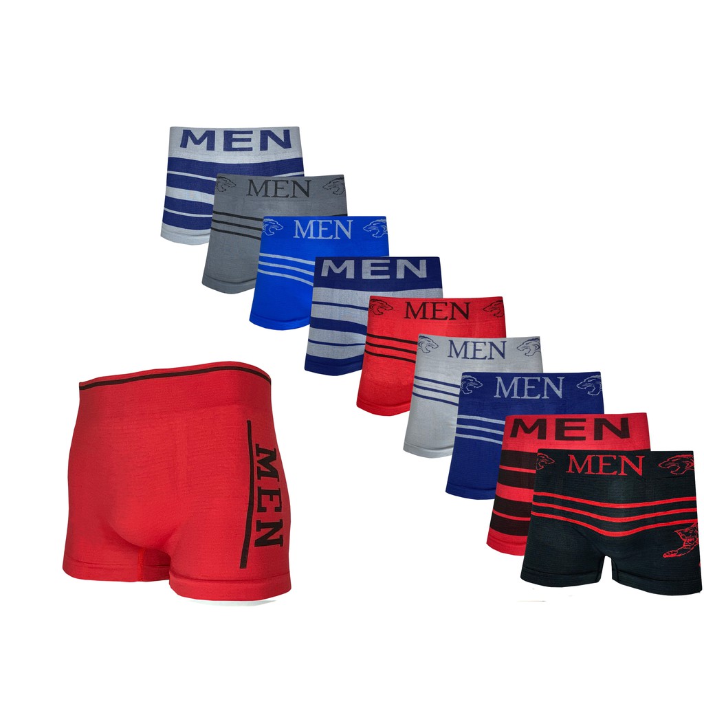 Cueca Box Boxer infantil / Juvenil / adolescente e Adulto Confortável Masculina Microfibra Sem Costura