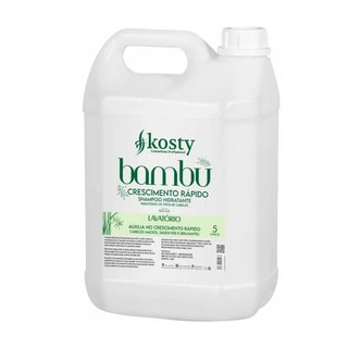 Shampoo De Lavatario Bambu Kosty 5 Litro Crescimento Rapido Ultra Hidratante , Perolado